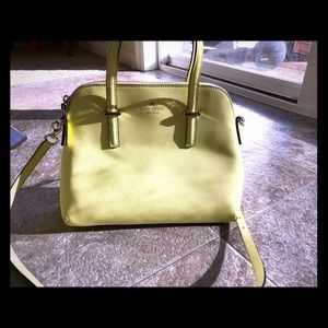 Yellow Kate Spade purse